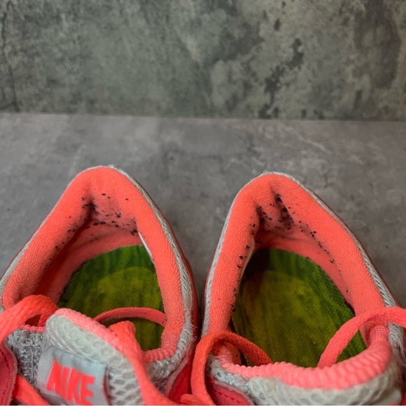 Nike Free Run Running Shoes Womens sz 7.5 - red/orange/greyNike - Picture 7 of 9